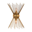 Load image into Gallery viewer, LightFixturesia-Mid-century Modern Starburst Brass Wall Sconce-Wall Sconce-Default Title-