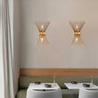 Load image into Gallery viewer, LightFixturesia-Mid-century Modern Starburst Brass Wall Sconce-Wall Sconce-Default Title-