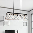 Load image into Gallery viewer, LightFixturesia-Modern Farmhouse 5-light Kitchen Island Linear Pendant-Kitchen Island Pendant-Default Title-