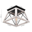 Load image into Gallery viewer, LightFixturesia-Modern Farmhouse Square Flush Mount Light-Flush Mount Light-Default Title-