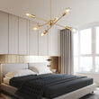 Load image into Gallery viewer, LightFixturesia-Modern Sphere Gold Sputnik Chandelier--Default Title-