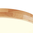 Load image into Gallery viewer, LightFixturesia-Round LED Wood Flush Mount Light-Flush Mount Light-11"-