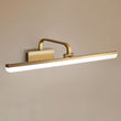Load image into Gallery viewer, LightFixturesUSA-1-Light Brass Linear LED Vanity Light-Wall Sconce-26in-