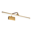 Load image into Gallery viewer, LightFixturesUSA-1-Light Brass Linear LED Vanity Light-Wall Sconce-26in-