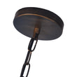 Load image into Gallery viewer, LightFixturesUSA-1-Light Industrial Dome Pendant Light-Pendant Light-Brushed Rubbed Brass-