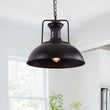 Load image into Gallery viewer, LightFixturesUSA-1-Light Industrial Dome Pendant Light-Pendant Light-Rusty-