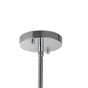 LightFixturesUSA-10-Light Pearl Tiered Milky Glass Globe Pendant Light-Pendant Light-10-Lt-Chrome