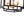 Load image into Gallery viewer, LightFixturesUSA-4-Light Candle Style Square Lantern Semi Flush Ceiling Light-Ceiling Light--
