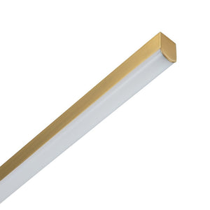 LightFixturesUSA-4-Light LED Tube Sputnik Chandelier-Chandelier-Brass-