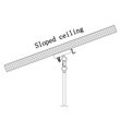 Load image into Gallery viewer, LightFixturesUSA-5-Light Curved Rectangle Frame Island Chandelier-Chandelier-Faux Wood-