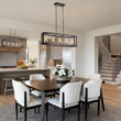 Load image into Gallery viewer, LightFixturesUSA-5-Light Oil Rubbed Bronze Frame Island Chandelier-Chandelier-Oil Rubbed Bronze-