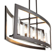 Load image into Gallery viewer, LightFixturesUSA-5-Light Oil Rubbed Bronze Frame Island Chandelier-Chandelier-Oil Rubbed Bronze-
