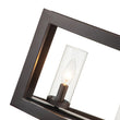 Load image into Gallery viewer, LightFixturesUSA-5-Light Oil Rubbed Bronze Frame Island Chandelier-Chandelier-Oil Rubbed Bronze-