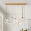 Load image into Gallery viewer, LightFixturesUSA-7-light Cluster Kitchen Island Pendant Lighting-Chandelier--