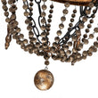 Load image into Gallery viewer, LightFixturesUSA-Antique Wood Beaded Empire Chandelier-Chandelier--