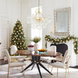 Load image into Gallery viewer, LightFixturesUSA-Brass Cluster Sculpture Texture Glass Globe Bubble Chandelier-Chandelier-Brass-8-Lt