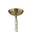 Load image into Gallery viewer, LightFixturesUSA-Brass Cluster Sculpture Texture Glass Globe Bubble Chandelier-Chandelier-Brass-8-Lt (Pre-Order)