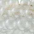 Load image into Gallery viewer, LightFixturesUSA-Brass Halo Ribbed Glass Globe Bubble Ring Chandelier-Chandelier-12-Lt-