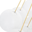 Load image into Gallery viewer, LightFixturesUSA-Cluster Frosted Glass Bubble Chandelier-Chandelier-19 Globes-Black