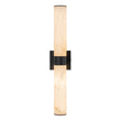 Load image into Gallery viewer, LightFixturesUSA-Dimmable LED Marble Tube Linear Bathroom Wall Sconce-Wall Sconce-Black-