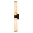 Load image into Gallery viewer, LightFixturesUSA-Dimmable LED Marble Tube Linear Bathroom Wall Sconce-Wall Sconce-Black-