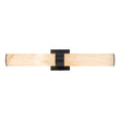 Load image into Gallery viewer, LightFixturesUSA-Dimmable LED Marble Tube Linear Bathroom Wall Sconce-Wall Sconce-Black-