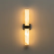 Load image into Gallery viewer, LightFixturesUSA-Dimmable LED Marble Tube Linear Bathroom Wall Sconce-Wall Sconce-Black-