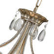 Load image into Gallery viewer, LightFixturesUSA-French Antique 5-Light Crystal Accents Drum Chandelier-Chandelier-20in.-