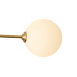 Load image into Gallery viewer, LightFixturesUSA-Frosted Bubble Linear Sputnik Semi Flush Mount-Ceiling Light--