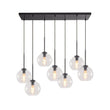 Load image into Gallery viewer, LightFixturesUSA-Globe Cluster Kitchen Island Pendant Light-Pendant Light-Black-