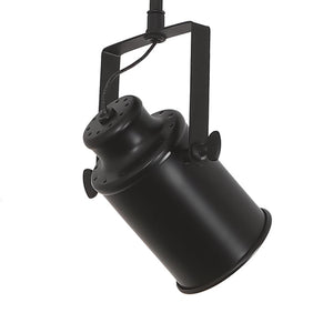 LightFixturesUSA-Industrial 3-Light Semi Flush Track Light-Ceiling Light--