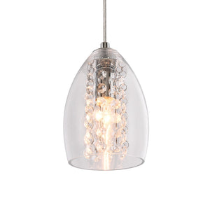 LightFixturesUSA-Kitchen Glass Bell Pendant Light-Pendant Light-3-Lt-