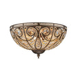Load image into Gallery viewer, LightFixturesUSA-Luxe Moroccan Antique Bronze Crystal Ceiling Light-Ceiling Light-Bronze-