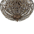 Load image into Gallery viewer, LightFixturesUSA-Luxe Moroccan Antique Bronze Crystal Ceiling Light-Ceiling Light-Bronze-