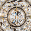 Load image into Gallery viewer, LightFixturesUSA-Luxe Moroccan Antique Crystal Drum Semi Flush Mount-Ceiling Light-Black-