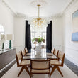 Load image into Gallery viewer, LightFixturesUSA-Luxury Brass Cluster Clear Glass Globe Bubble Chandelier-Chandelier-Brass (Pre-Order)-