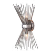 Load image into Gallery viewer, LightFixturesUSA-Mid Century 2-Light Sunburst Wall Sconce-Wall Sconce-Nickel-