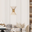 Load image into Gallery viewer, LightFixturesUSA-Mid-century Modern Starburst Brass Wall Sconce-Wall Sconce--