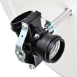 Load image into Gallery viewer, LightFixturesUSA-Mid-Century Modern White Flush Mount Light-Ceiling Light-15 in.-