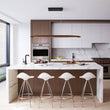 Load image into Gallery viewer, LightFixturesUSA-Minimalist Linear Wood Dimmable LED Island Pendant-Chandelier-Walnut-