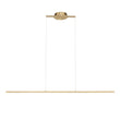 Load image into Gallery viewer, LightFixturesUSA-Minimalist Tube LED Linear Pendant-Chandelier-Brass-