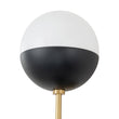 Load image into Gallery viewer, LightFixturesUSA-Modern 2-Light Opal Glass Globe Wall Sconce-Wall Sconce-Nickel-