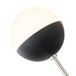 Load image into Gallery viewer, LightFixturesUSA-Modern 2-Light Opal Glass Globe Wall Sconce-Wall Sconce-Nickel-