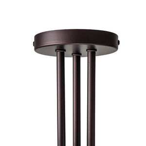 LightFixturesUSA-Modern 3-Light Opal Glass Globe Ceiling Light-Ceiling Light-Brass-