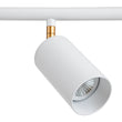 Load image into Gallery viewer, LightFixturesUSA-Modern 5-light Island Linear Track Light-Chandelier-Black+Gold-
