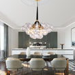 Load image into Gallery viewer, LightFixturesUSA-Modern Cluster Glass Bubble Chandelier-Chandelier-Black-12 Globes
