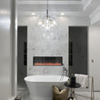 Load image into Gallery viewer, LightFixturesUSA-Modern Cluster Glass Bubble Chandelier-Chandelier-Black-20 Globes