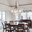 Load image into Gallery viewer, LightFixturesUSA-Modern Cluster Glass Bubble Chandelier-Chandelier-Black-20 Globes