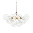 Load image into Gallery viewer, LightFixturesUSA-Modern Cluster Glass Bubble Chandelier-Chandelier-White-12 Globes