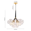 Load image into Gallery viewer, LightFixturesUSA-Modern Cluster Glass Bubble Chandelier-Chandelier-White-20 Globes